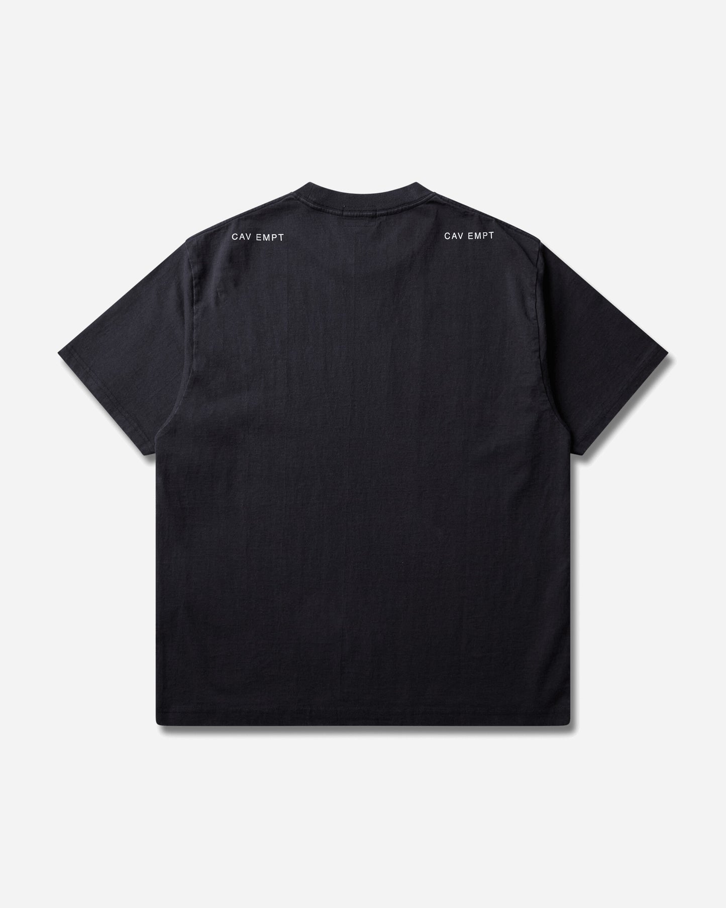 Cav Empt As 2X Origin T Black T-Shirts Shortsleeve CES30T21 BLACK