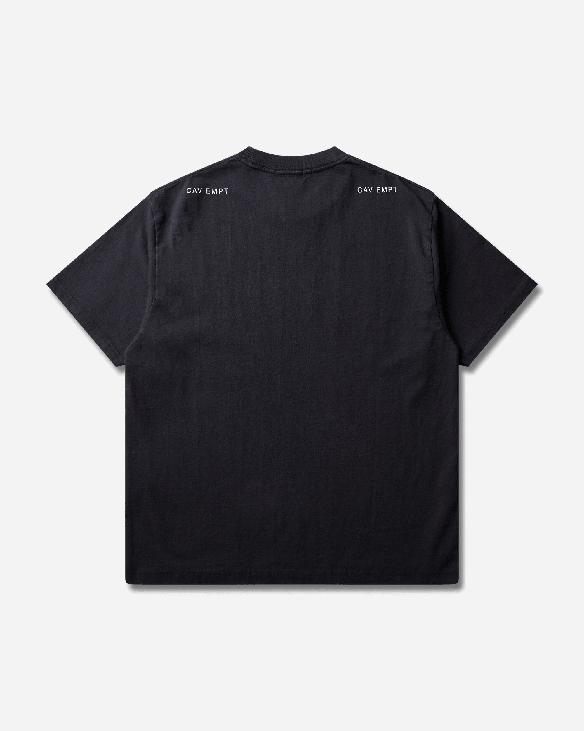 Cav Empt As 2X Origin T Black T-Shirts Shortsleeve CES30T21 BLACK