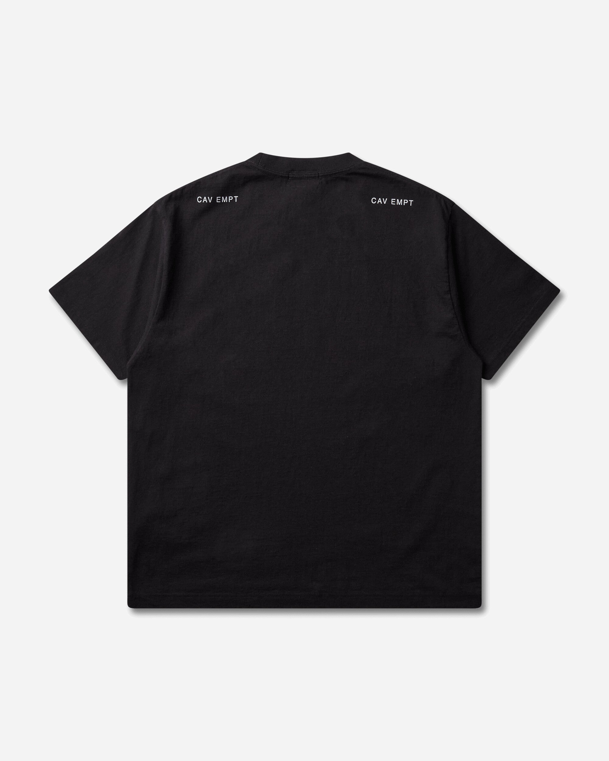 Cav Empt As Tr35K009425 T Black T-Shirts Shortsleeve CES29T02 BLACK