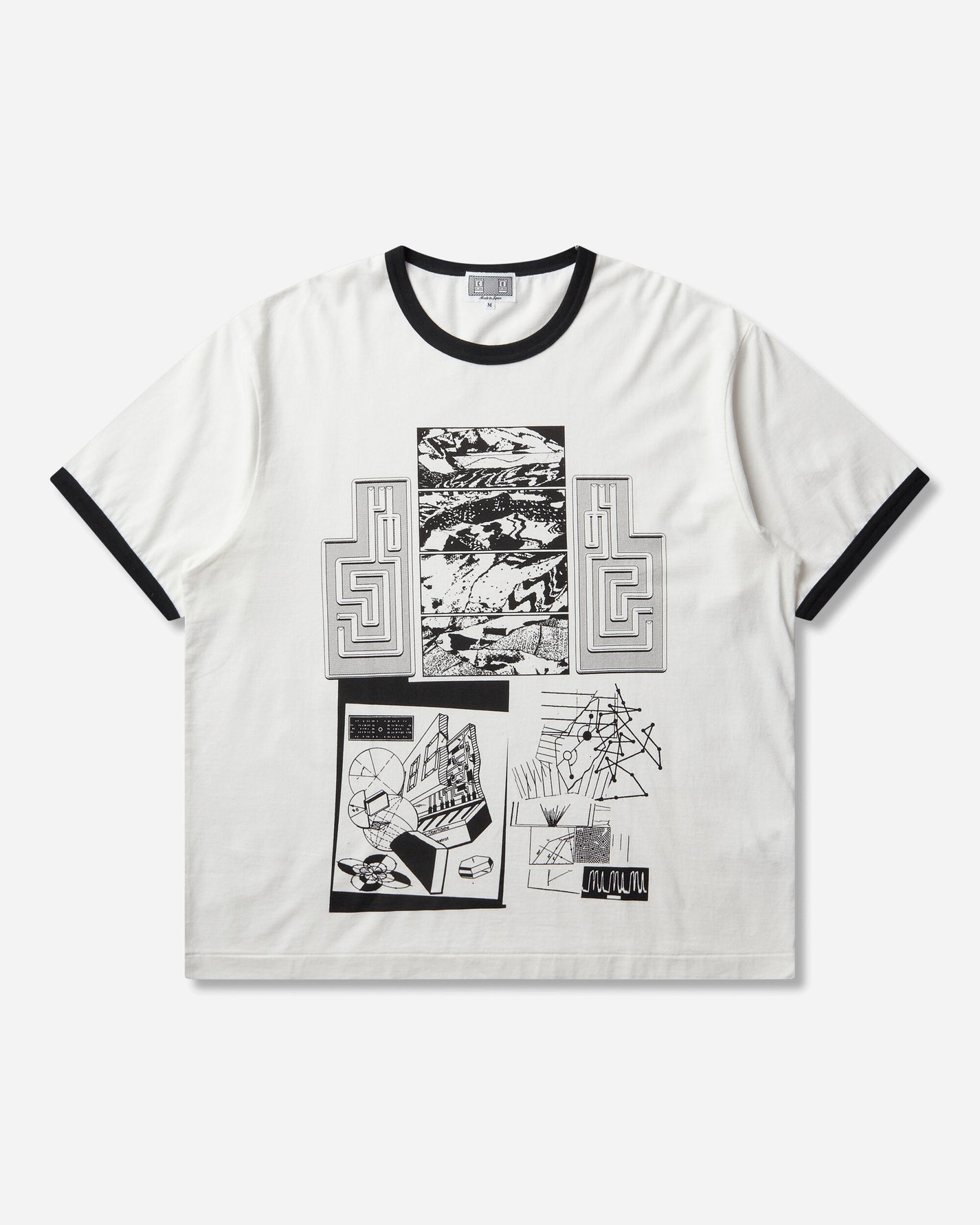 Cav Empt Fk Sequencingpatch Ringer T White T-Shirts Shortsleeve CES29T19 WHITE