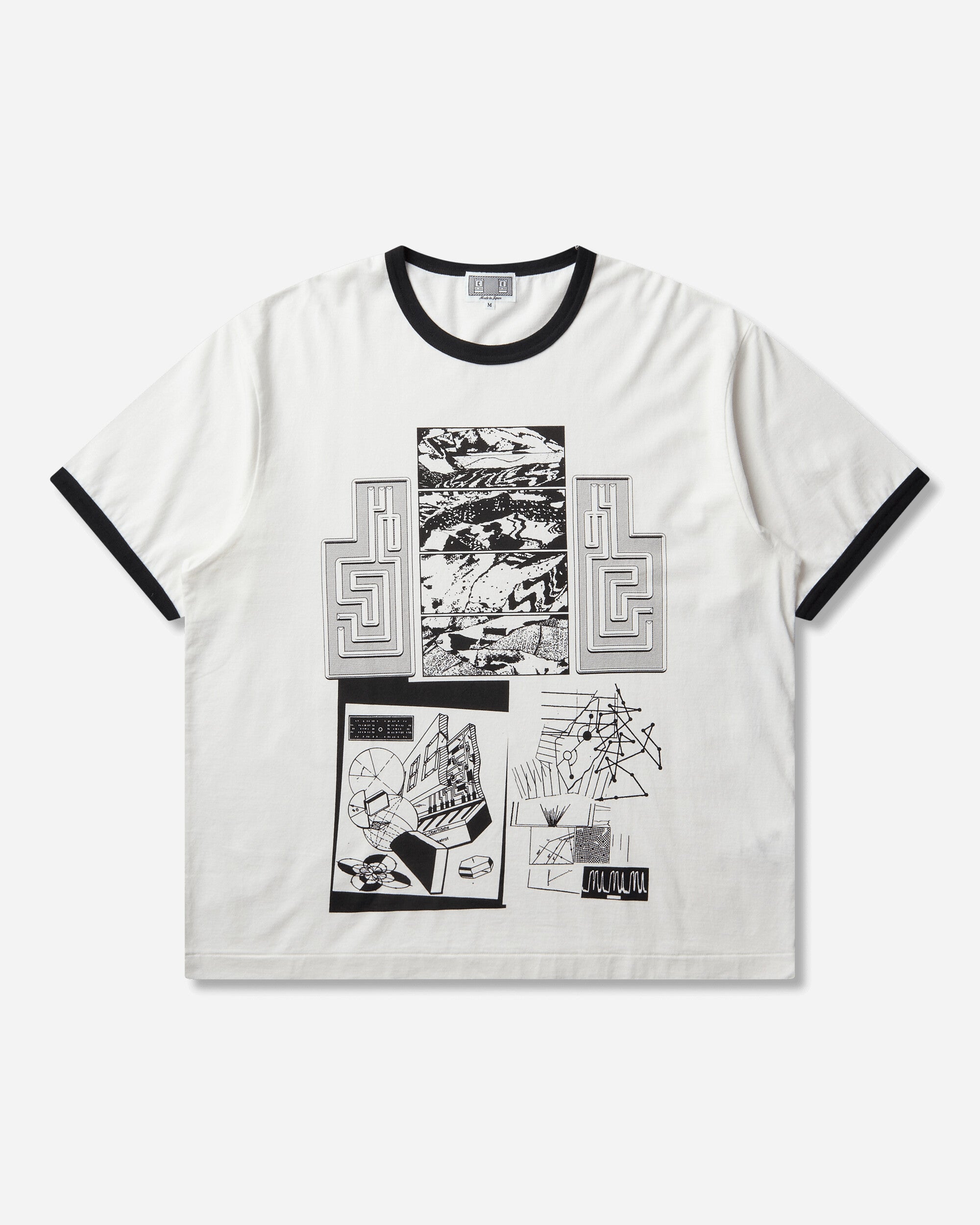 Cav Empt Fk Sequencingpatch Ringer T White T-Shirts Shortsleeve CES29T19 WHITE