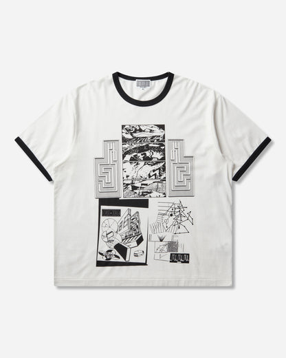 Cav Empt Fk Sequencingpatch Ringer T White T-Shirts Shortsleeve CES29T19 WHITE