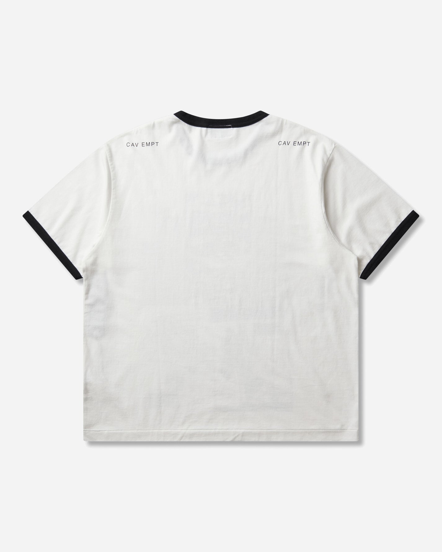 Cav Empt Fk Sequencingpatch Ringer T White T-Shirts Shortsleeve CES29T19 WHITE