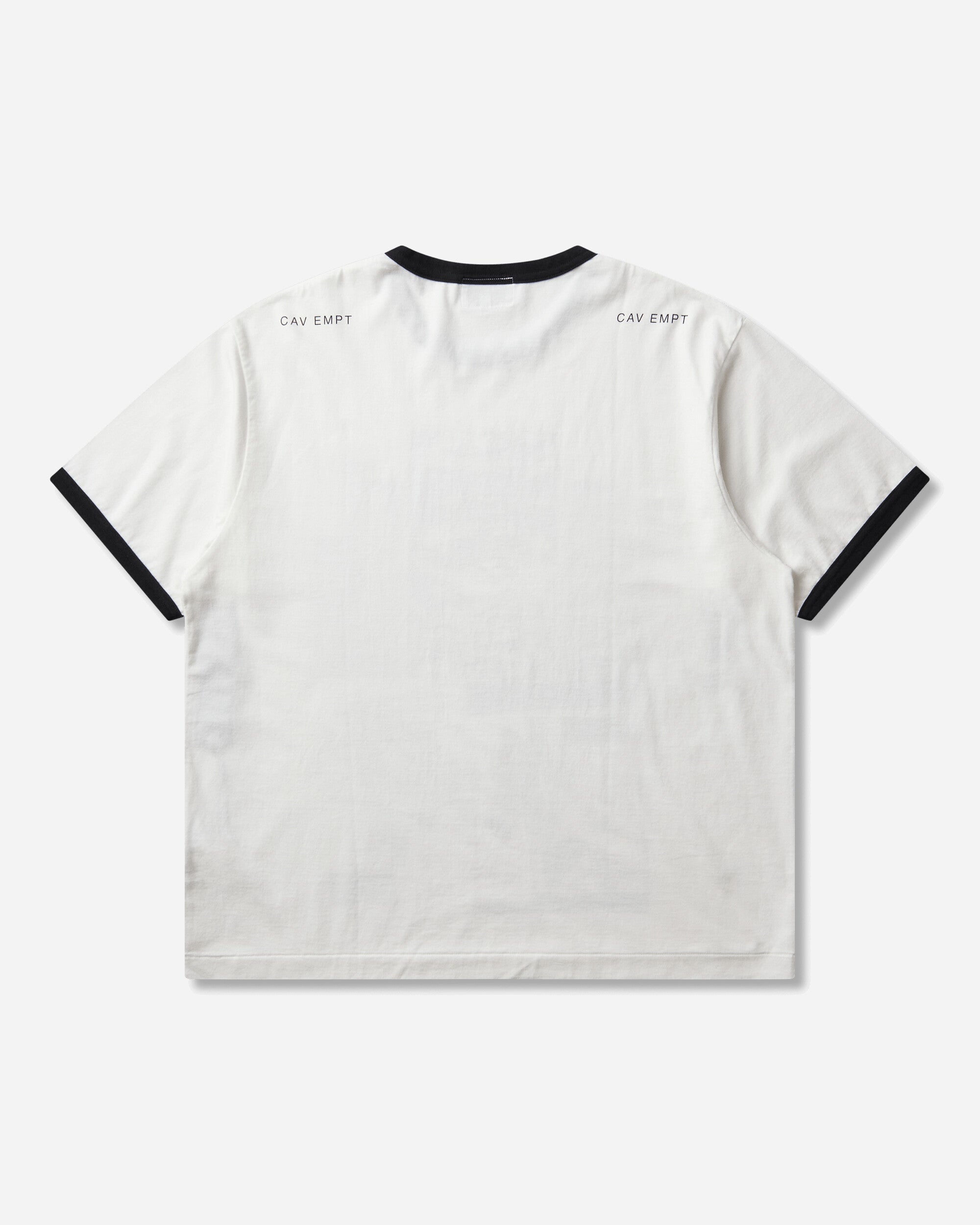 Cav Empt Fk Sequencingpatch Ringer T White T-Shirts Shortsleeve CES29T19 WHITE