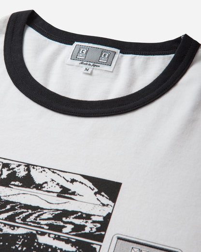 Cav Empt Fk Sequencingpatch Ringer T White T-Shirts Shortsleeve CES29T19 WHITE