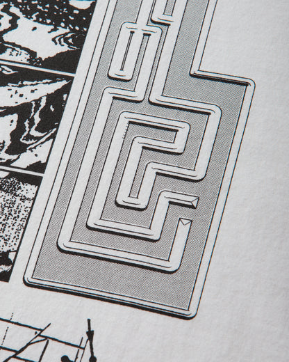 Cav Empt Fk Sequencingpatch Ringer T White T-Shirts Shortsleeve CES29T19 WHITE