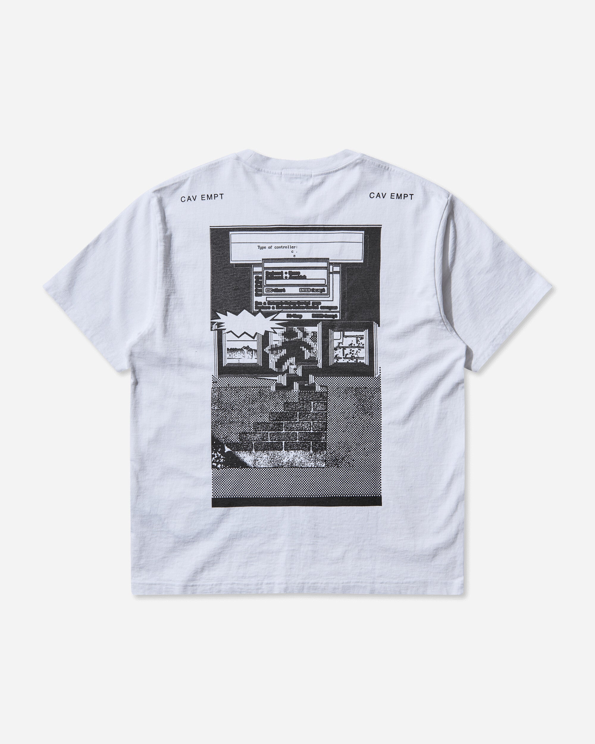 Cav Empt Md C.Esc T White T-Shirts Shortsleeve CES28T09 WHITE