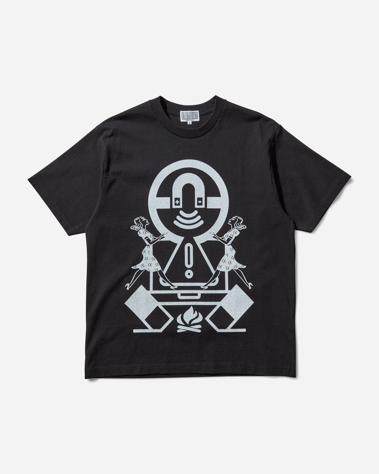 Cav Empt Md Cme T Black T-Shirts Shortsleeve CES28T12 BLACK