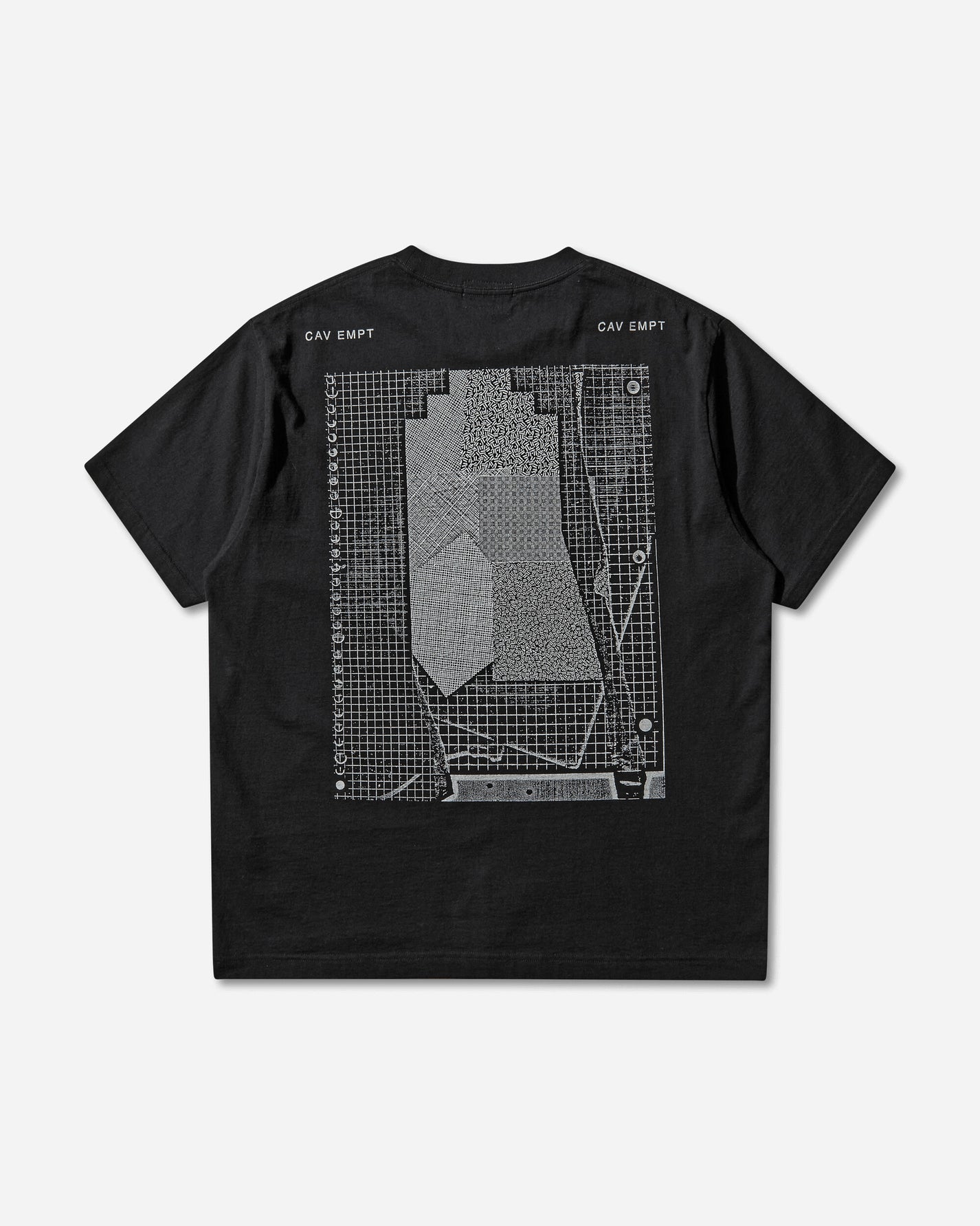 Cav Empt Md Command Xv T Black T-Shirts Shortsleeve CES28T13 BLACK
