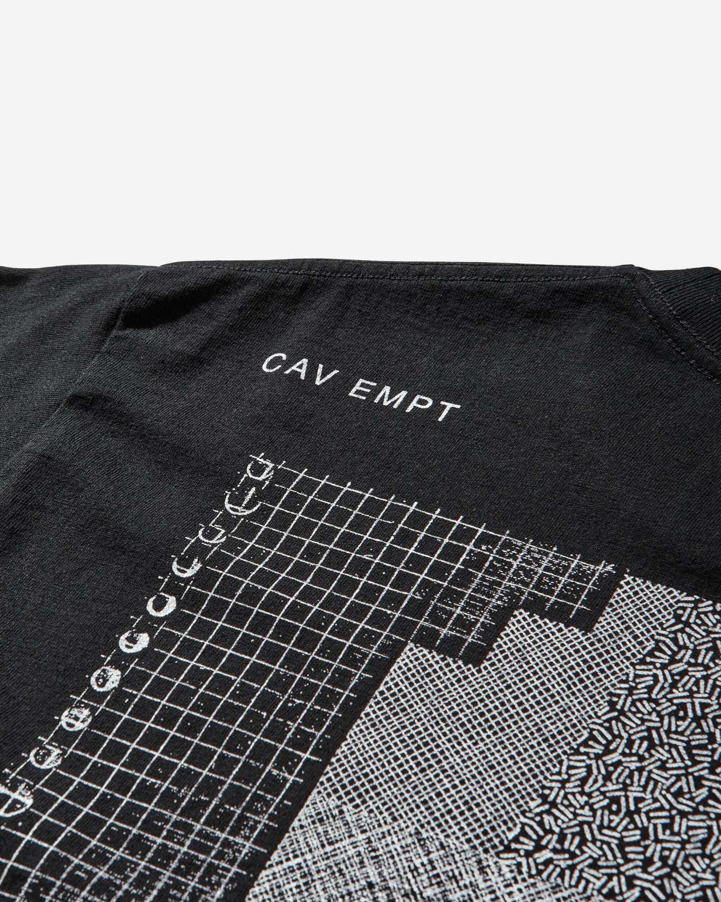 Cav Empt Md Command Xv T Black T-Shirts Shortsleeve CES28T13 BLACK