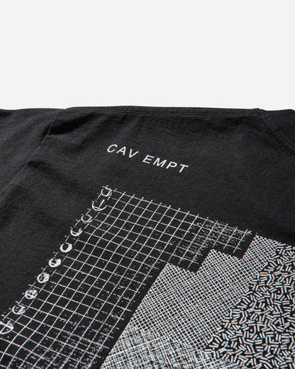 Cav Empt Md Command Xv T Black T-Shirts Shortsleeve CES28T13 BLACK