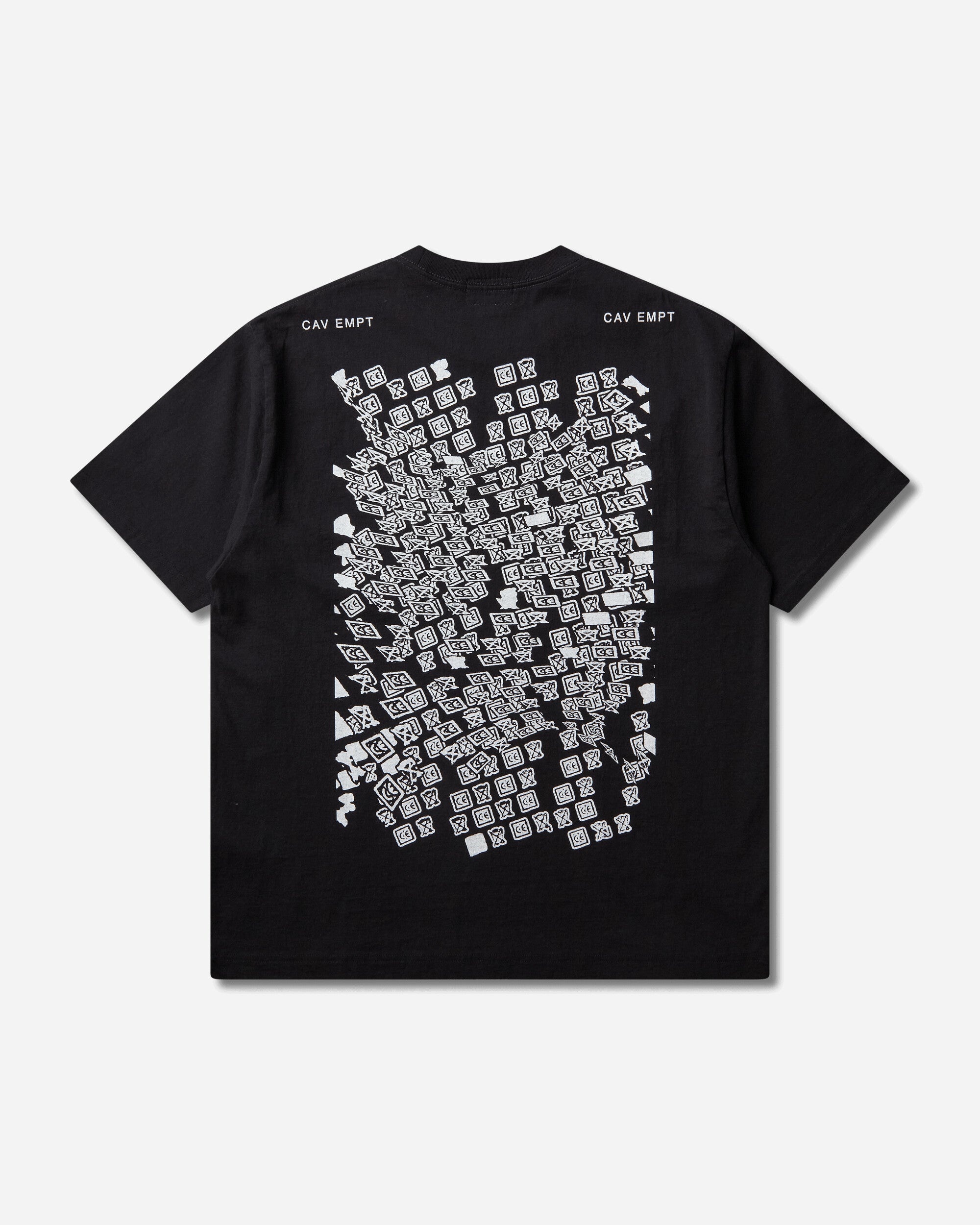 Cav Empt Md Crasher T Black T-Shirts Shortsleeve CES29T12 BLACK