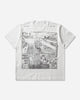 Cav Empt Md Crossed Wires Big T White T-Shirts Shortsleeve CES30T25 WHITE