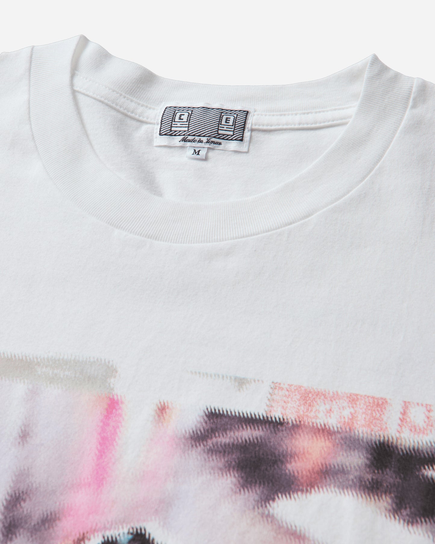Cav Empt Md Crossed Wires Big T White T-Shirts Shortsleeve CES30T25 WHITE
