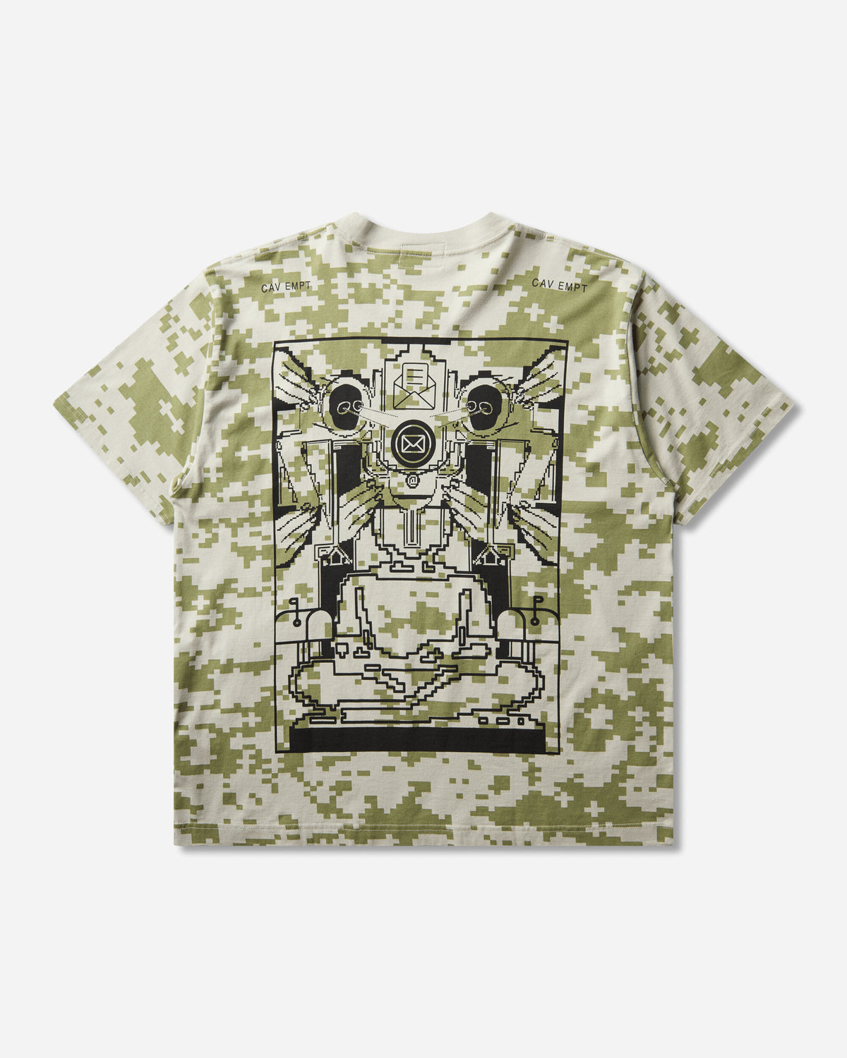 Cav Empt Md Electronic Mail Digi1 T Green T-Shirts Shortsleeve CES30T26 GREEN