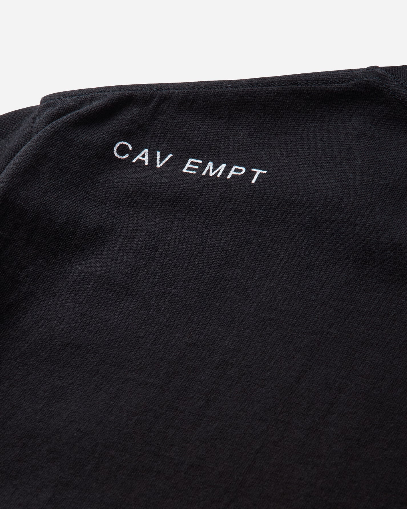 Cav Empt Md Necessity T Black Black T-Shirts Shortsleeve CES30T13 BLACK