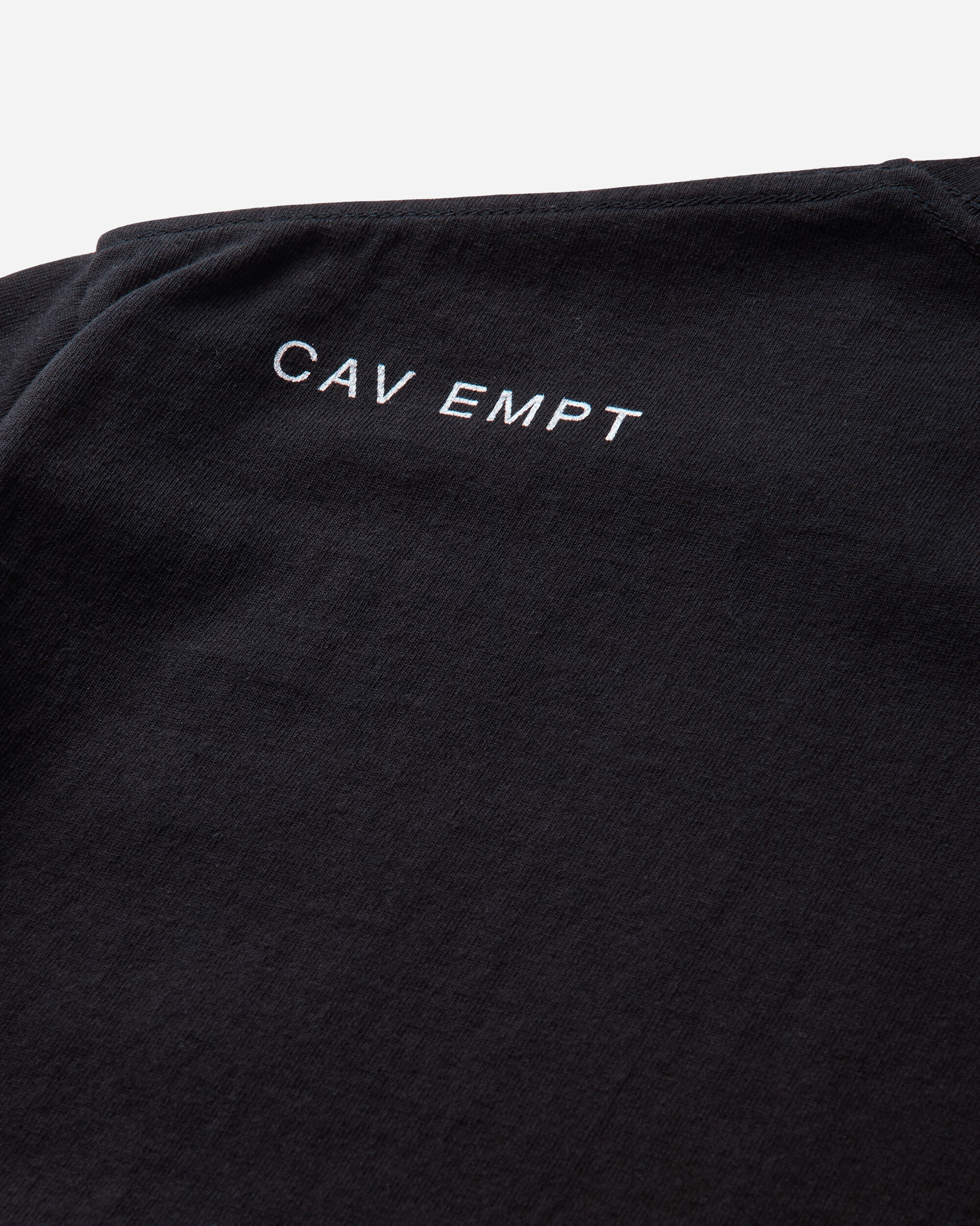 Cav Empt Md Necessity T Black Black T-Shirts Shortsleeve CES30T13 BLACK