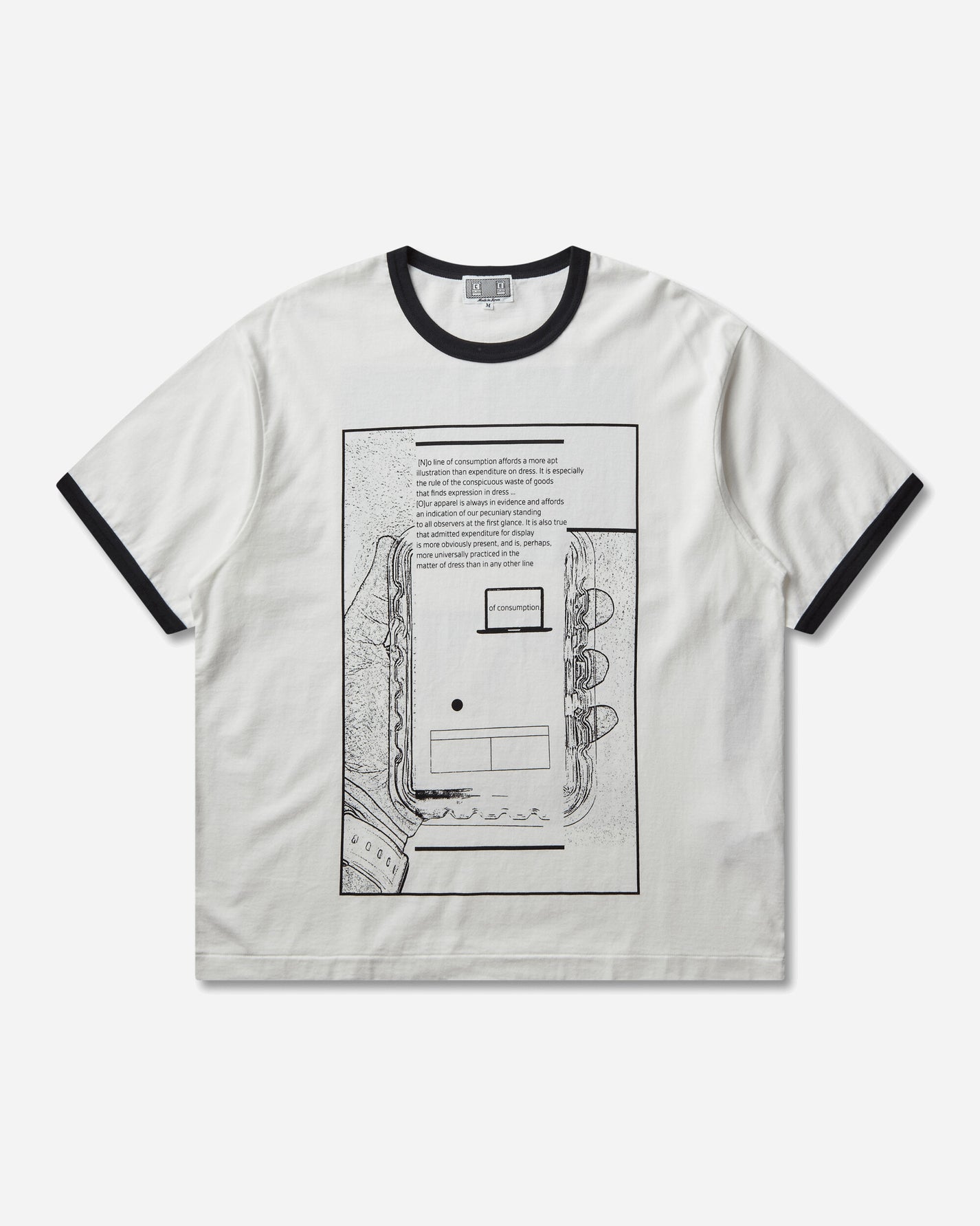 Cav Empt Md No Ringer T White T-Shirts Shortsleeve CES29T20 WHITE