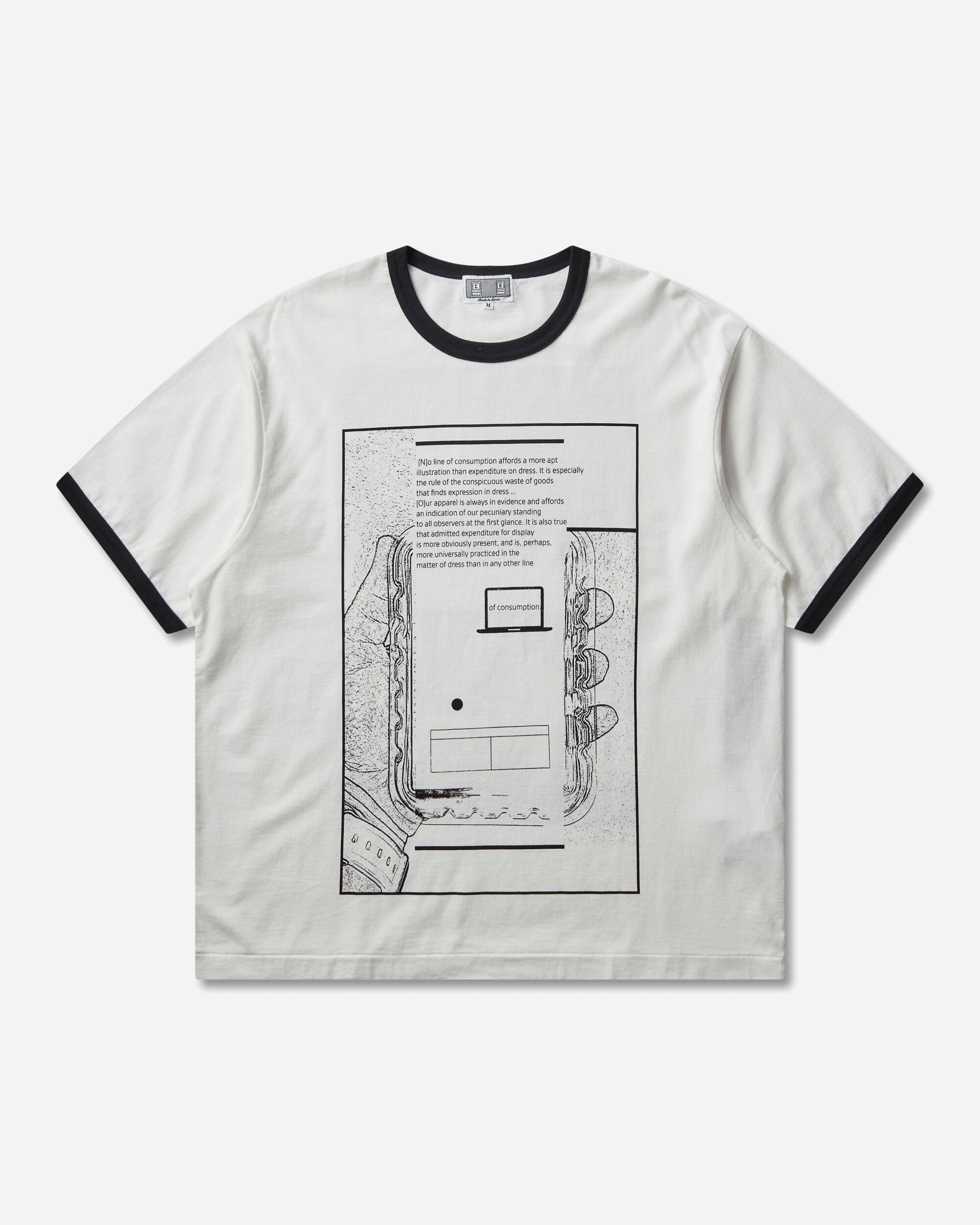 Cav Empt Md No Ringer T White T-Shirts Shortsleeve CES29T20 WHITE