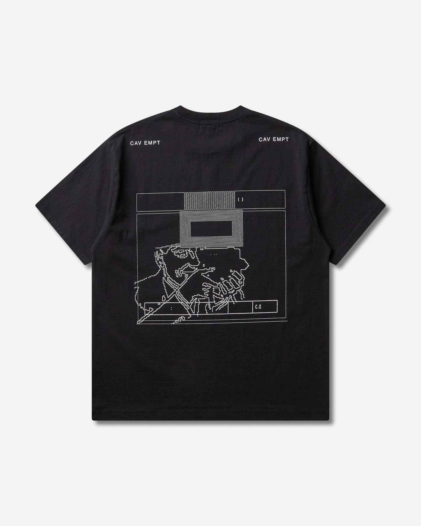 Cav Empt Md Petitio Principii T Black T-Shirts Shortsleeve CES29T11 BLACK