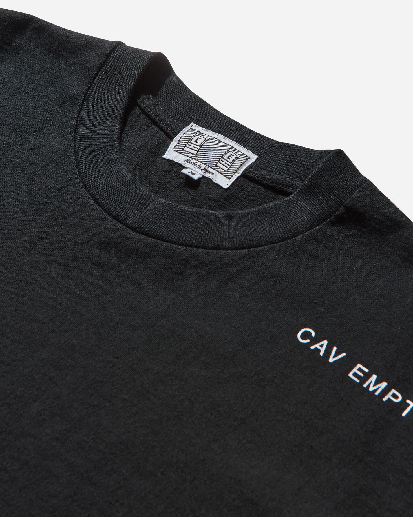 Cav Empt Md Remnant T Black T-Shirts Shortsleeve CES28T06 BLACK