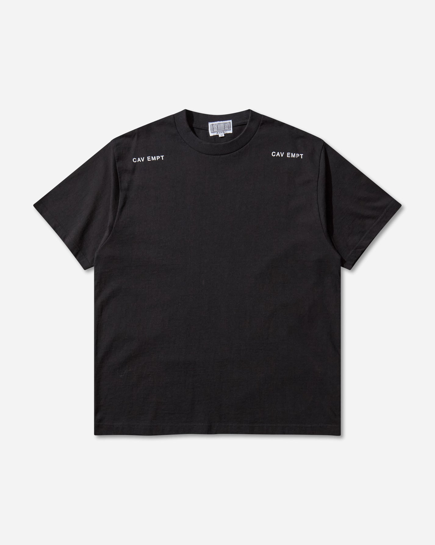 Cav Empt Md Remnant T Black T-Shirts Shortsleeve CES28T06 BLACK