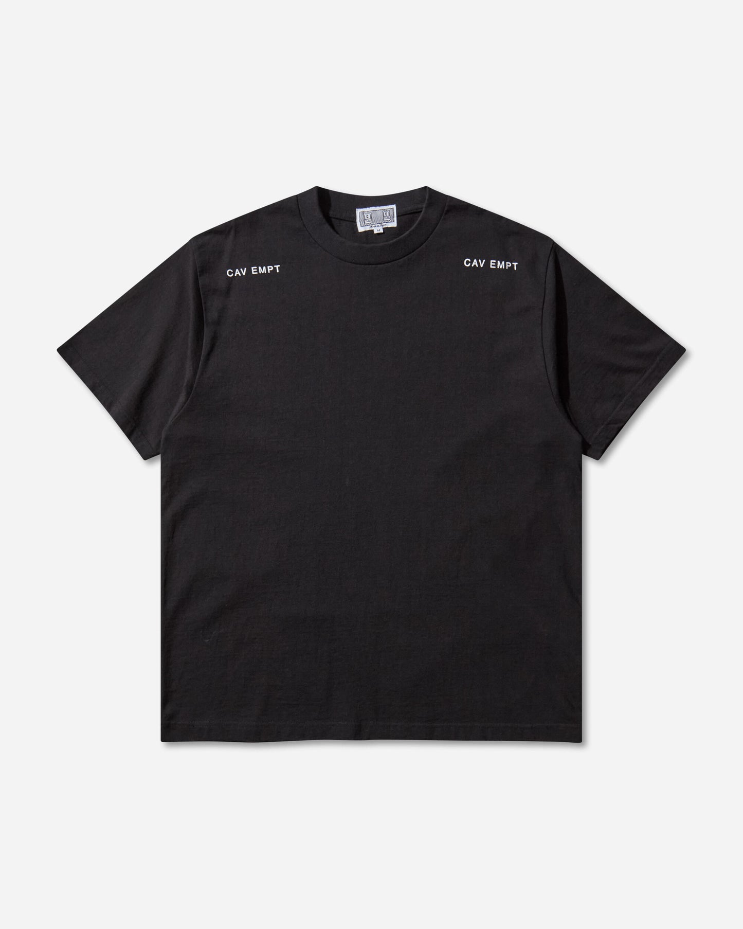 Cav Empt Md Remnant T Black T-Shirts Shortsleeve CES28T06 BLACK