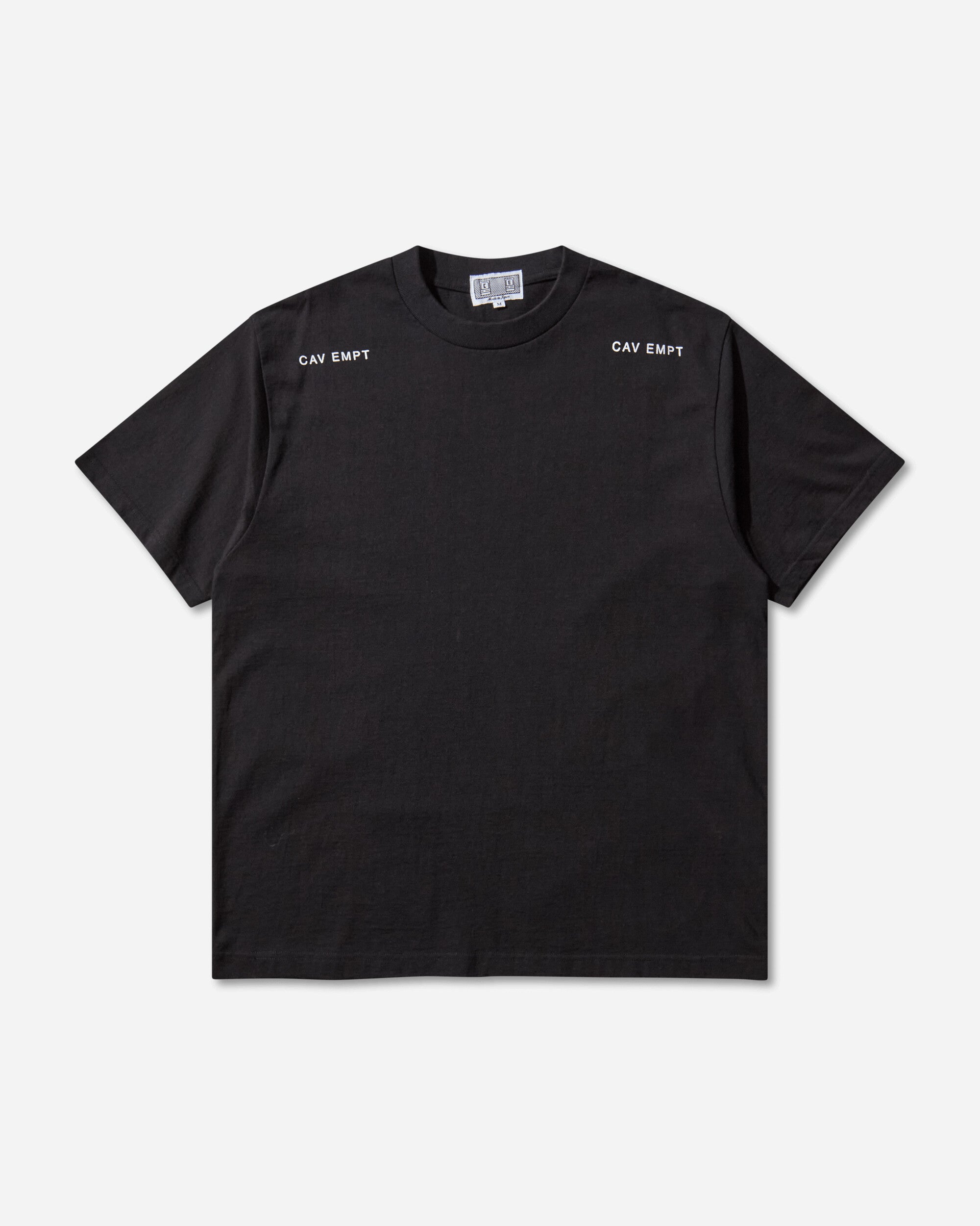 Cav Empt Md Remnant T Black T-Shirts Shortsleeve CES28T06 BLACK