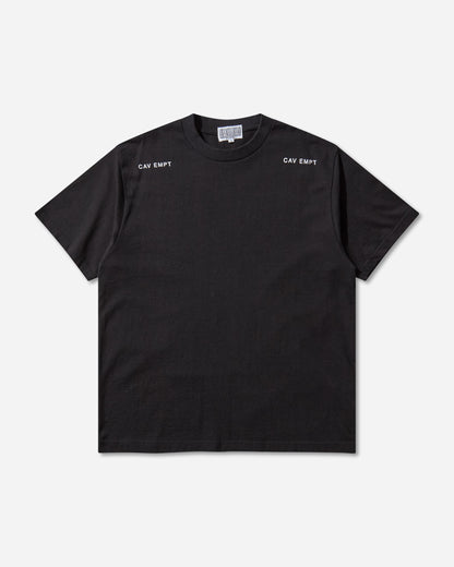 Cav Empt Md Remnant T Black T-Shirts Shortsleeve CES28T06 BLACK
