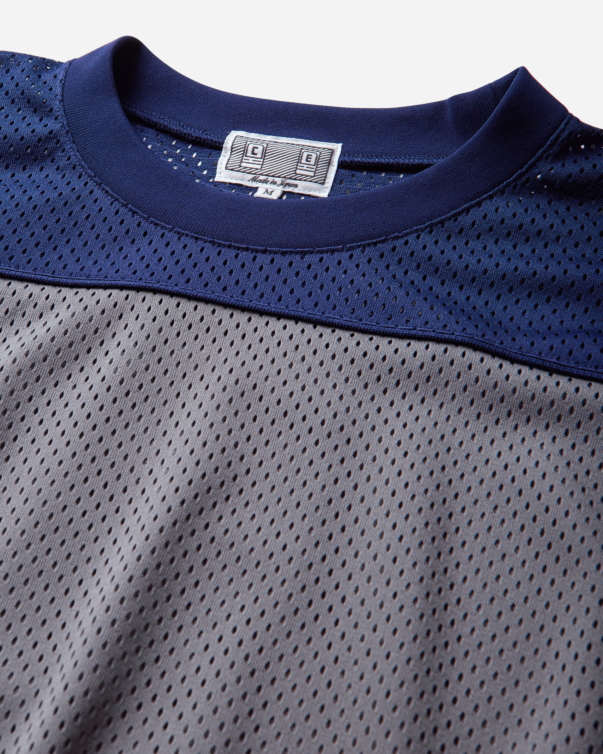 Cav Empt Md Temporal Distortion Mesh Ss Top Navy Navy T-Shirts Shortsleeve CES30CS23 NAVY