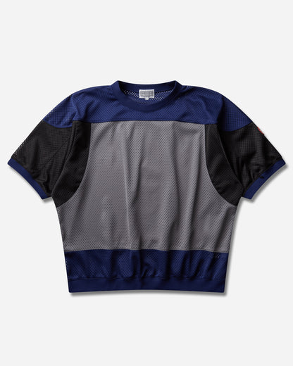 Cav Empt Md Temporal Distortion Mesh Ss Top Navy Navy T-Shirts Shortsleeve CES30CS23 NAVY