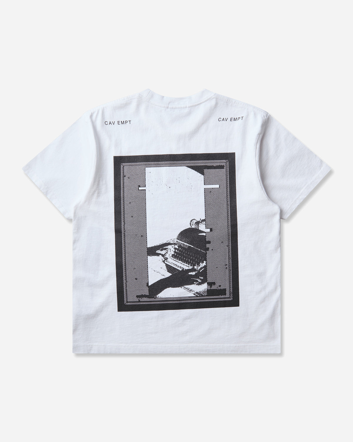 Cav Empt Md Wsease T White T-Shirts Shortsleeve CES30T11 WHITE