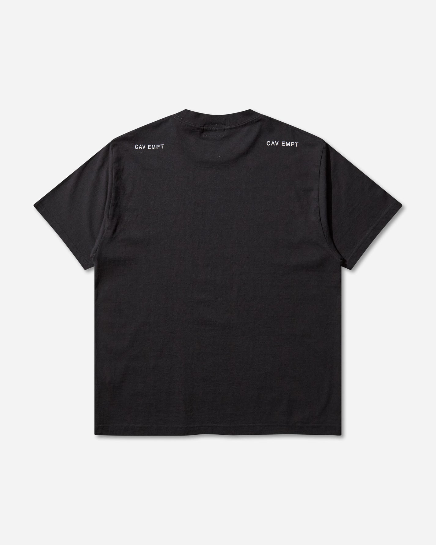 Cav Empt Mutual Dependence T Black T-Shirts Shortsleeve CES28T04 BLACK