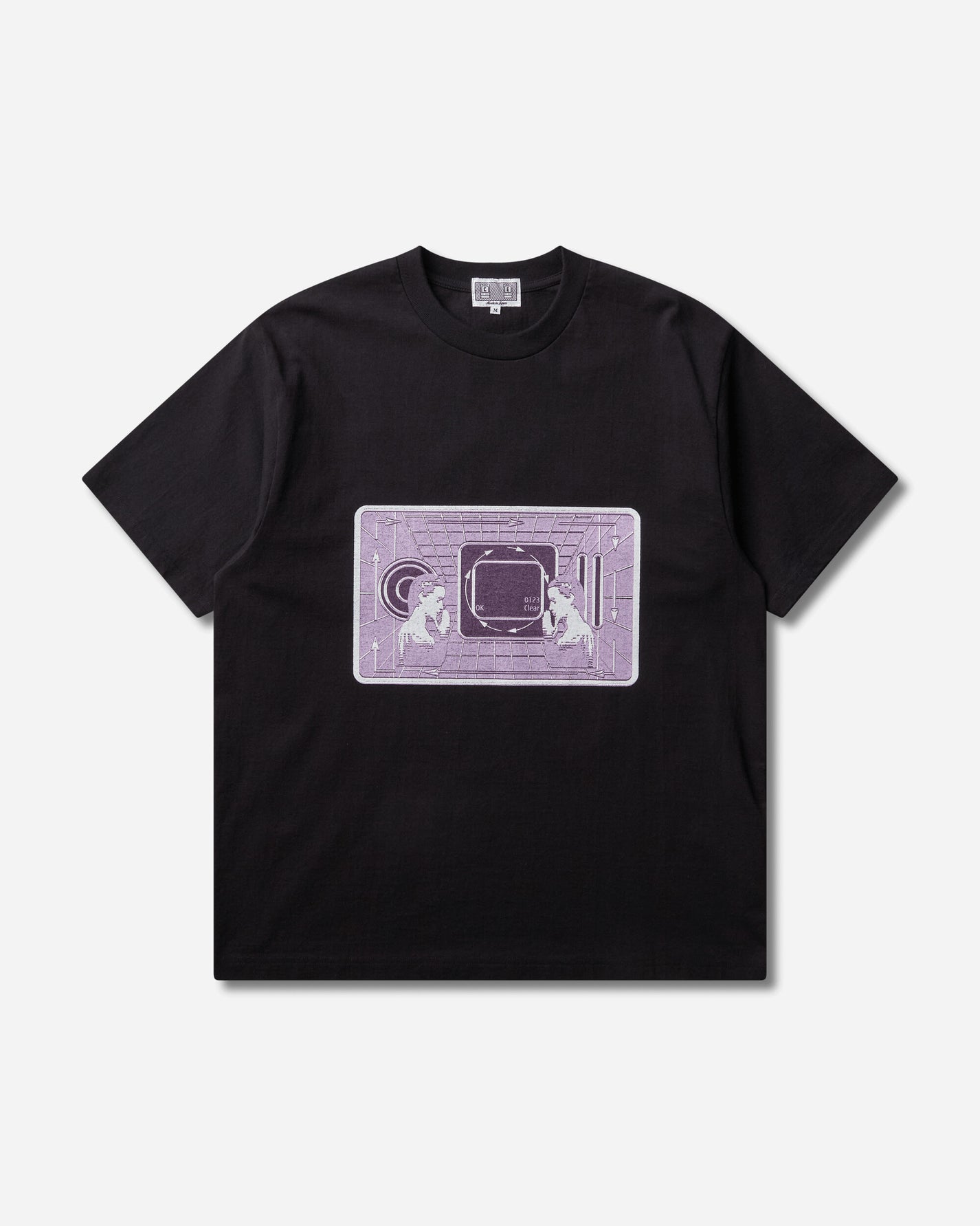 Cav Empt One Dimensional Projection T Black T-Shirts Shortsleeve CES29T17 BLACK