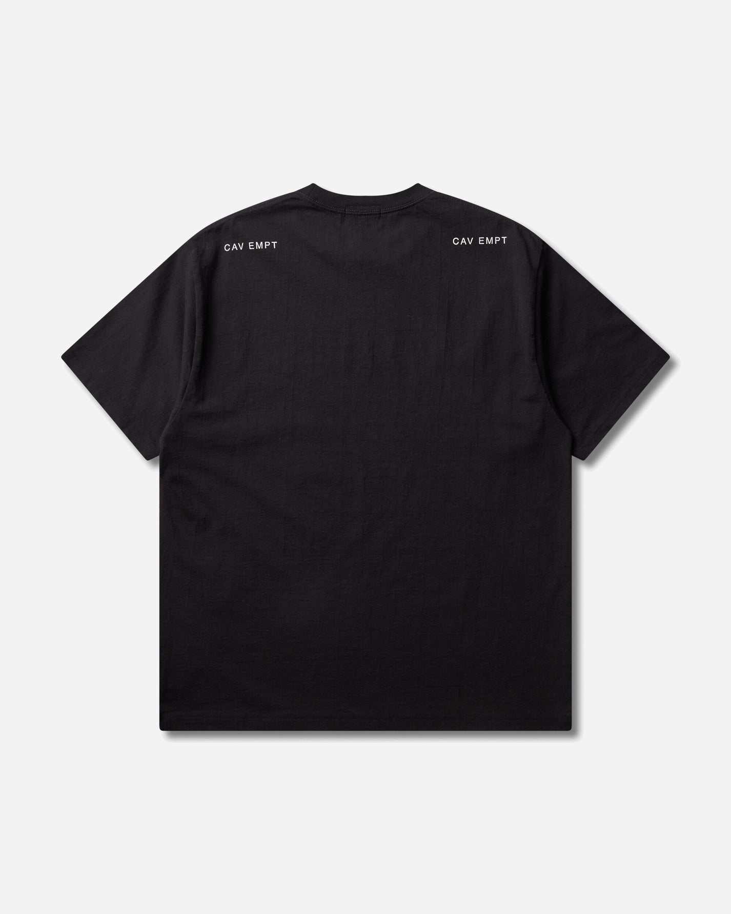 Cav Empt One Dimensional Projection T Black T-Shirts Shortsleeve CES29T17 BLACK