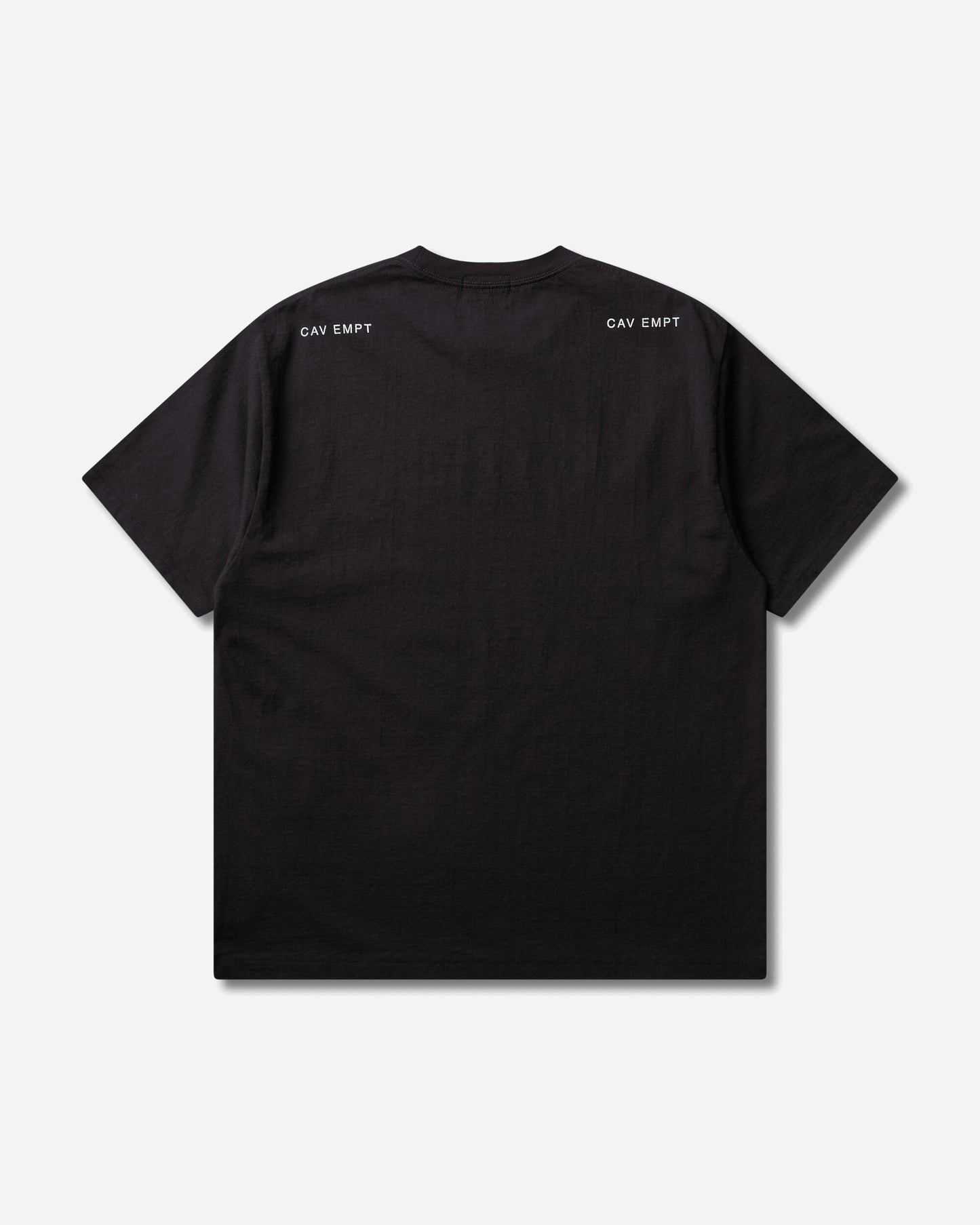 Cav Empt One Dimensional Projection T Black T-Shirts Shortsleeve CES29T17 BLACK