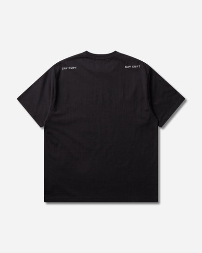 Cav Empt One Dimensional Projection T Black T-Shirts Shortsleeve CES29T17 BLACK