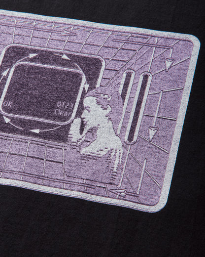 Cav Empt One Dimensional Projection T Black T-Shirts Shortsleeve CES29T17 BLACK