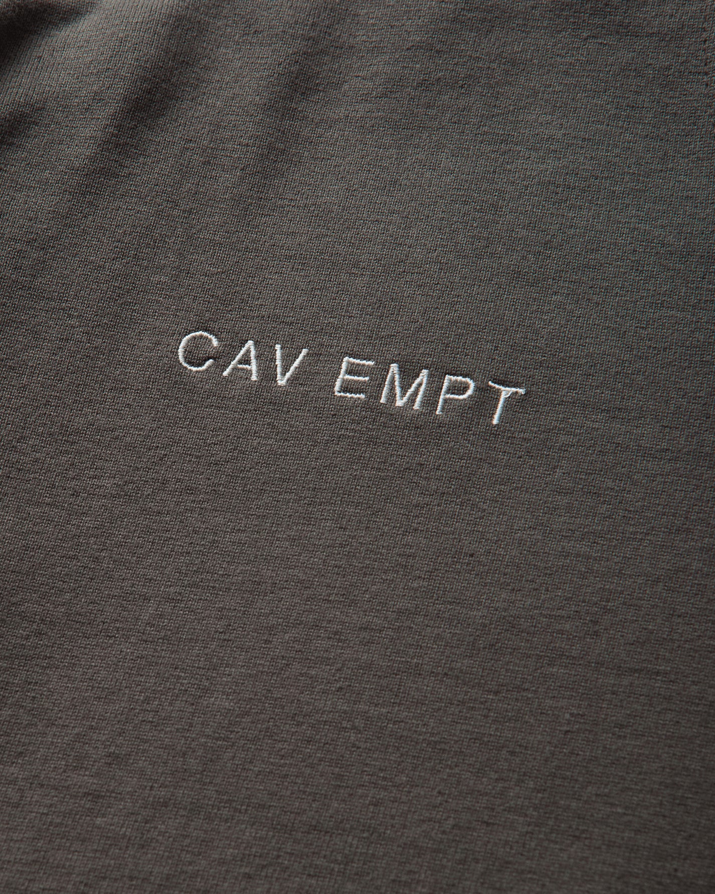 Cav Empt Solid Heavy T Charcoal T-Shirts Shortsleeve CES29T24 CHARCOAL