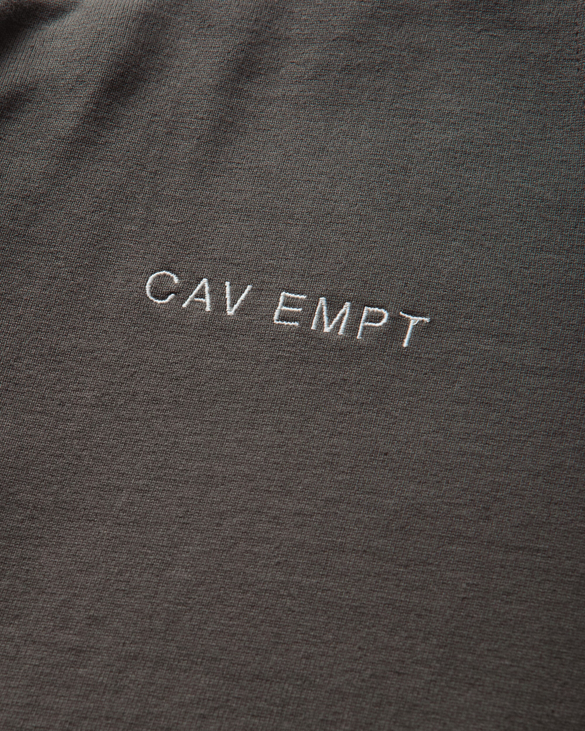 Cav Empt Solid Heavy T Charcoal T-Shirts Shortsleeve CES29T24 CHARCOAL