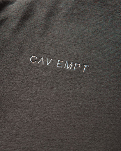 Cav Empt Solid Heavy T Charcoal T-Shirts Shortsleeve CES29T24 CHARCOAL