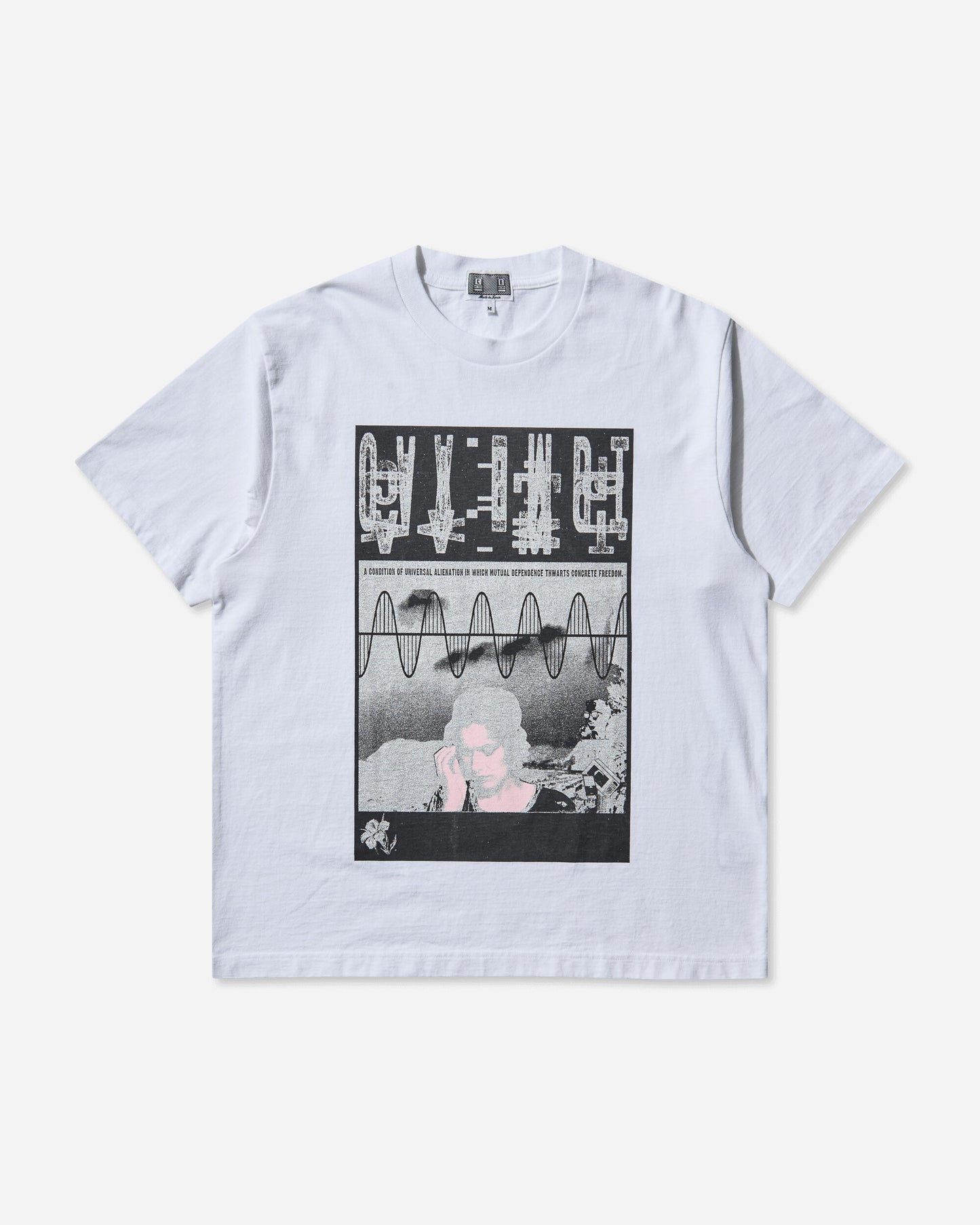 Cav Empt Universal Alienation T White T-Shirts Shortsleeve CES28T01 WHITE
