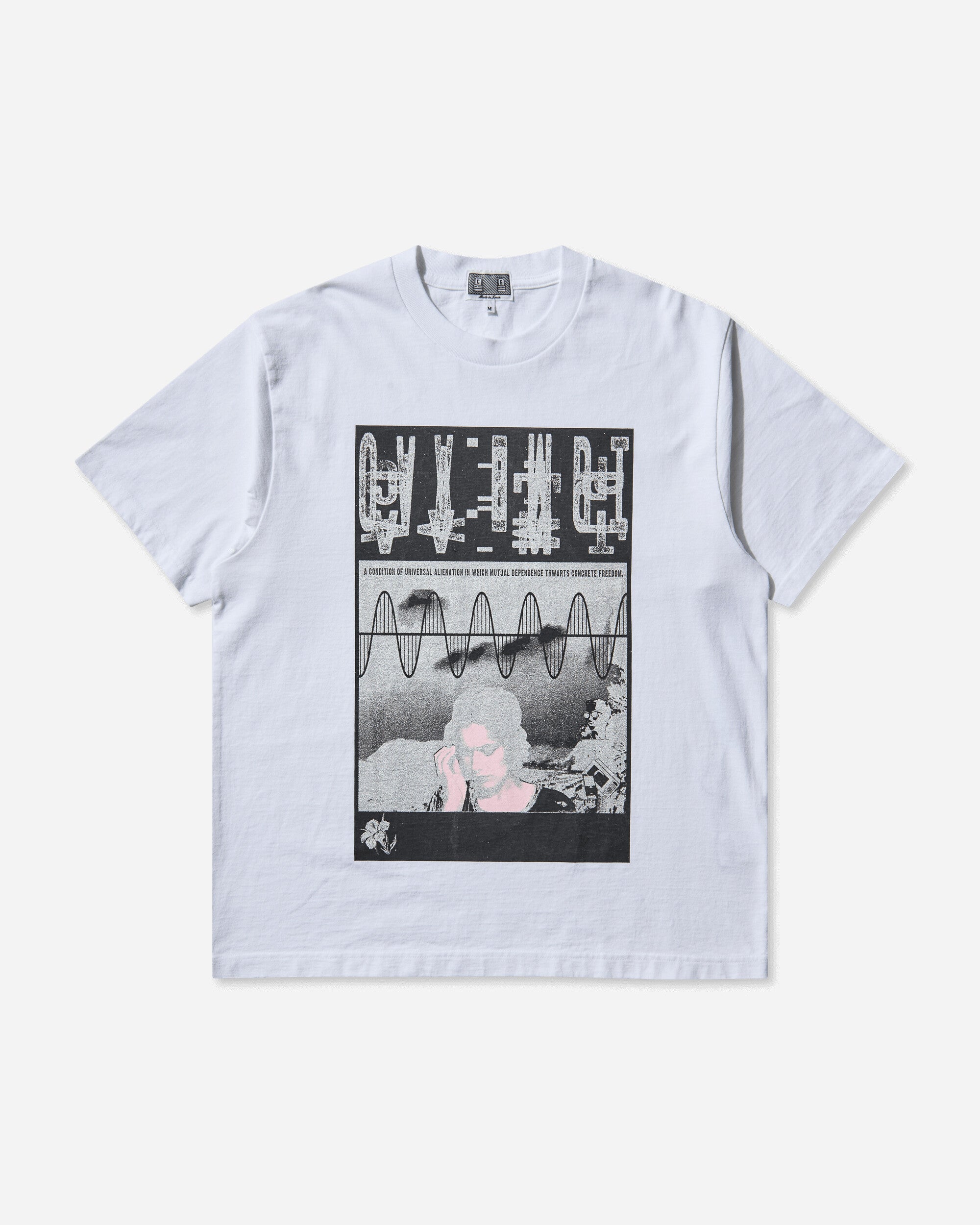 Cav Empt Universal Alienation T White T-Shirts Shortsleeve CES28T01 WHITE