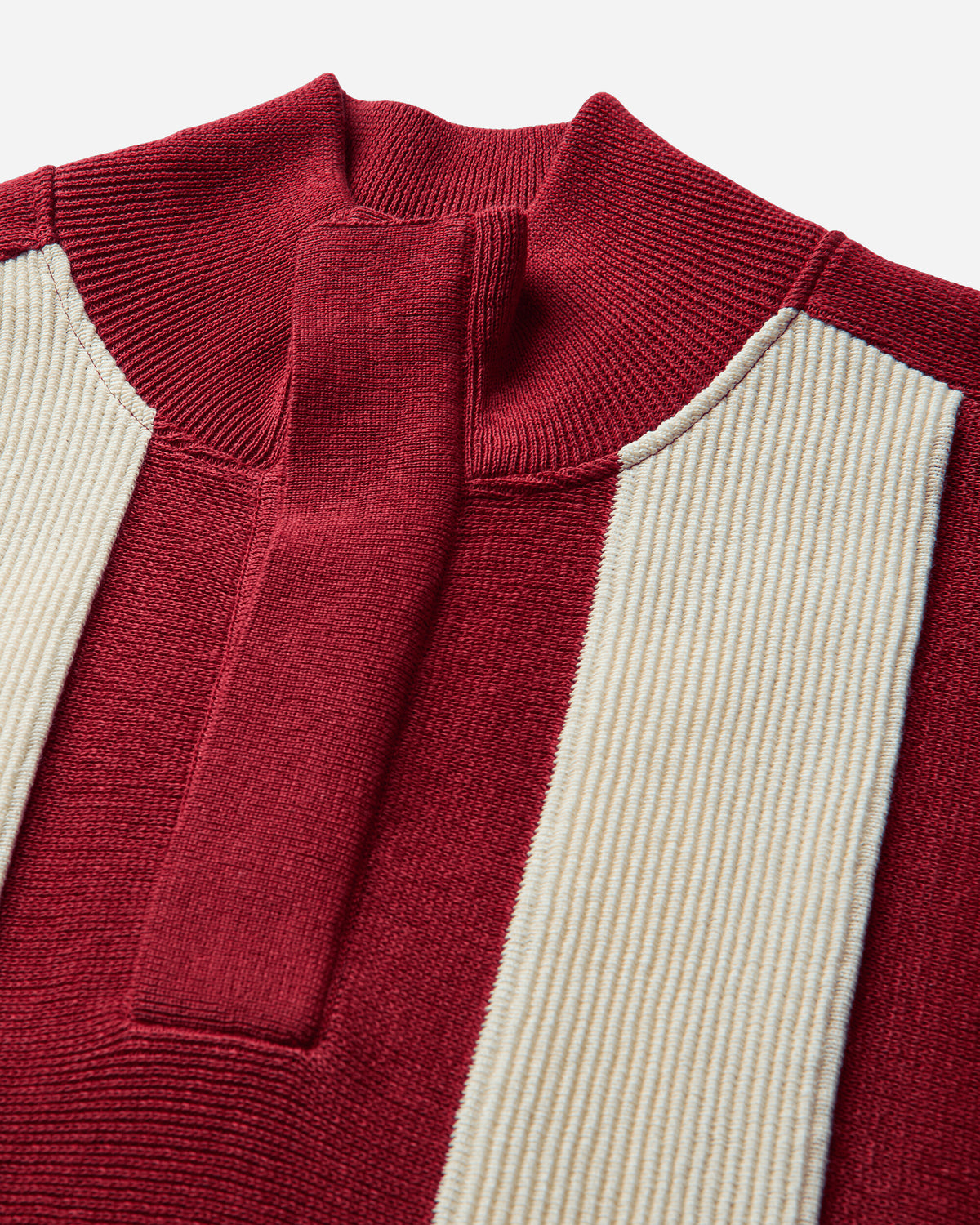 Cav Empt Half Button Up Short Sleeve Knit Red Knitwears Sweaters CES30KN06 RED