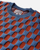 Cav Empt Rectangular Block Knit Blue Knitwears Sweaters CES29KN01 BLUE
