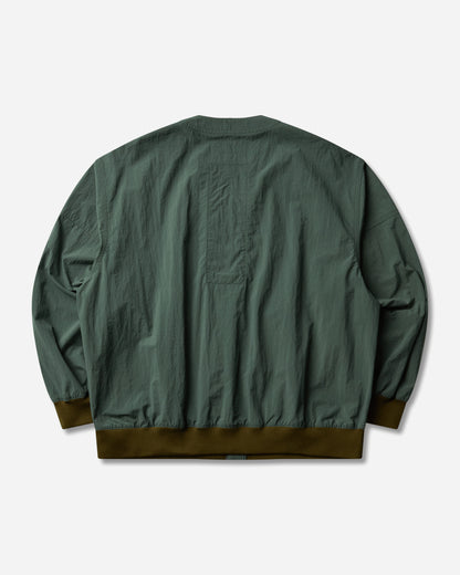 Cav Empt Nylon Cardigan Green Sweatshirts Track Tops CES30JK20 GREEN