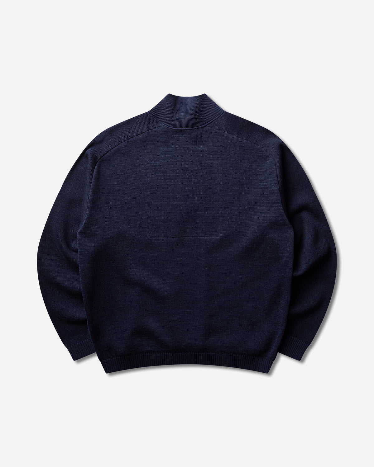 Cav Empt Half Button Up Knit Navy Knitwears Turtleneck CES30KN05 NAVY