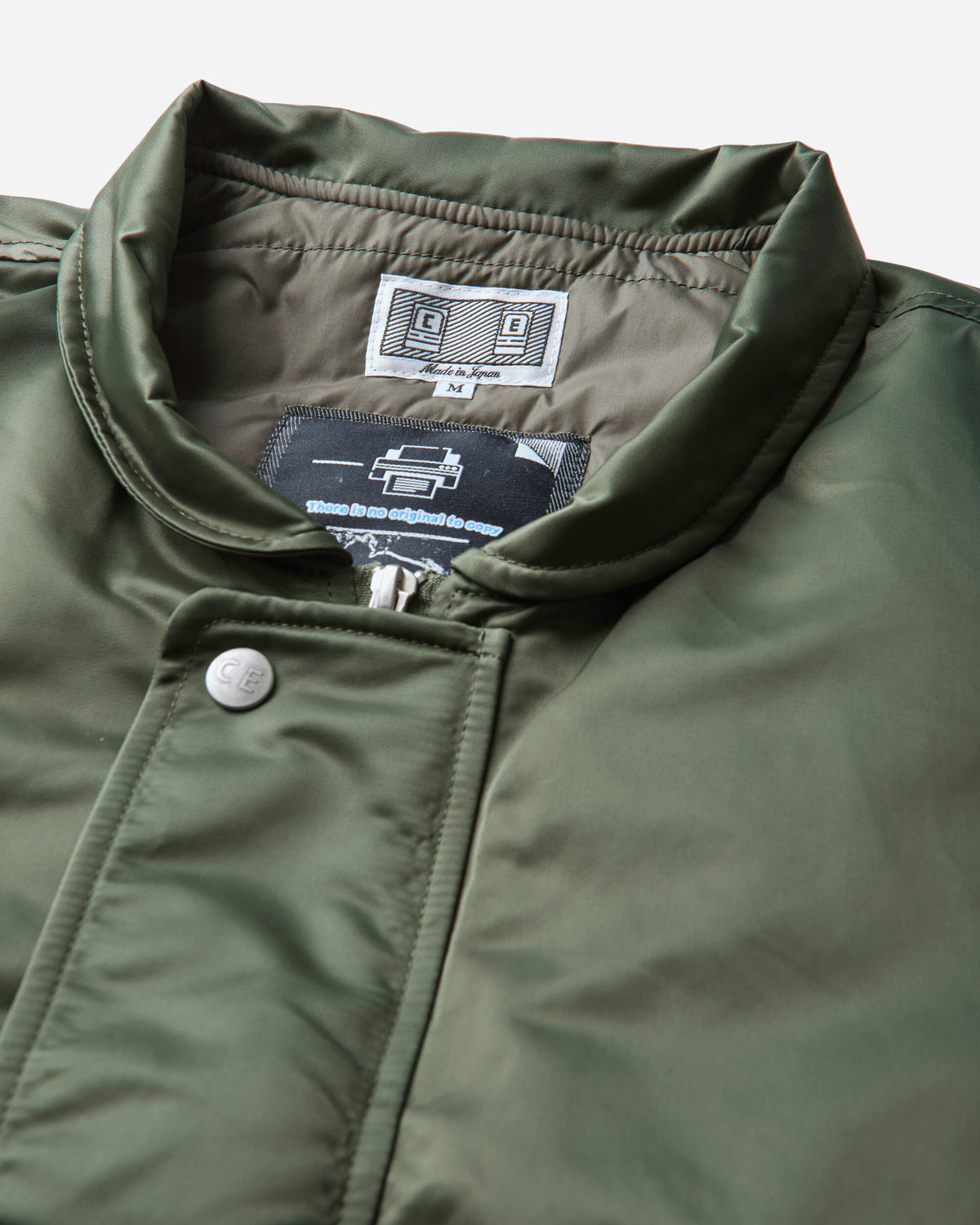 Cav Empt Nylon Flight Vest Green Coats and Jackets Vests CES30JK25 GREEN