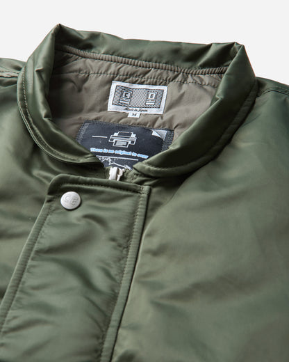 Cav Empt Nylon Flight Vest Green Coats and Jackets Vests CES30JK25 GREEN