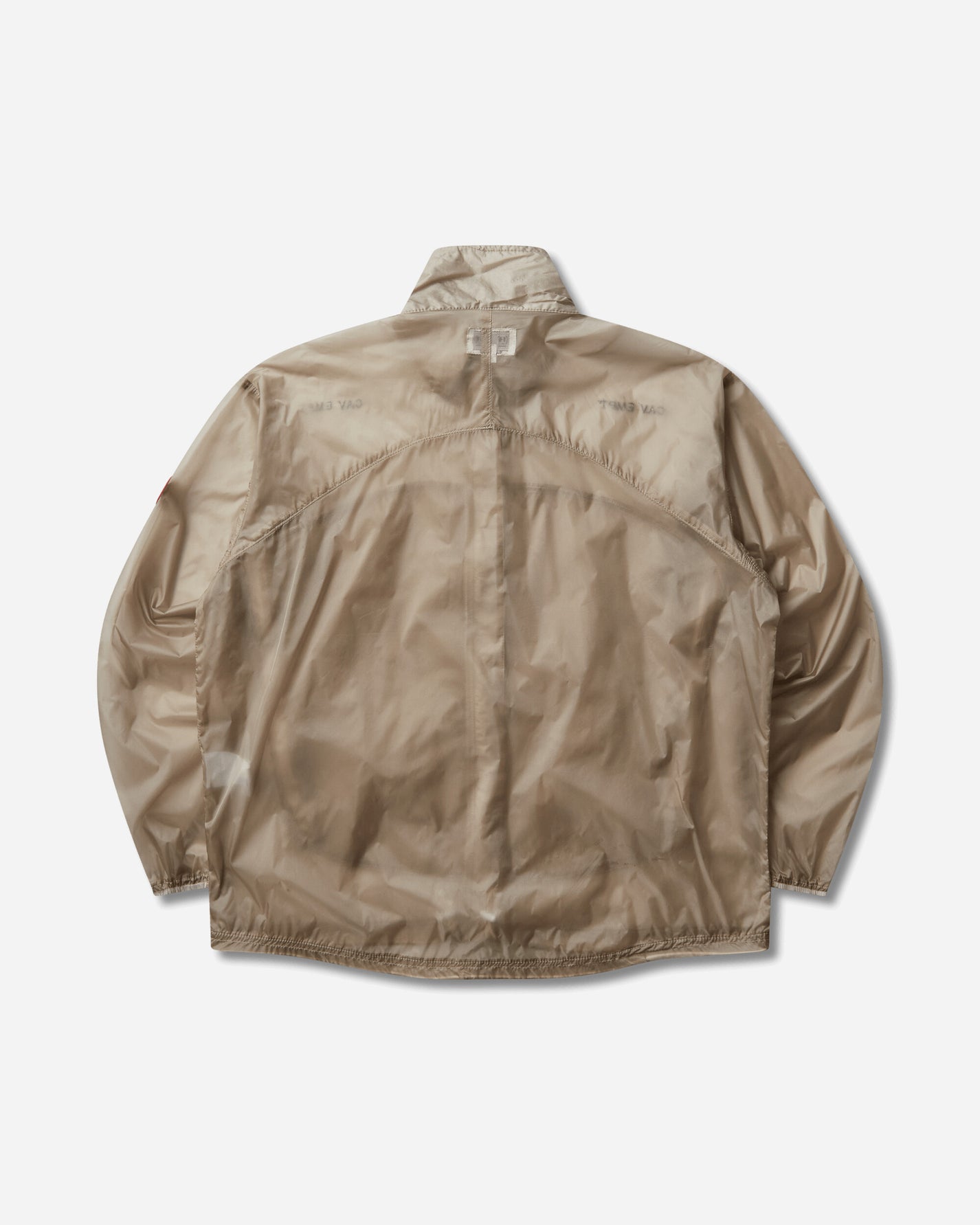 Cav Empt Light Nylon Bdu Beige Coats and Jackets Windbreakers CES29JK22 BEIGE